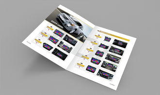 金凡达导航产品画册设计 电脑图文设计制作的创新实践